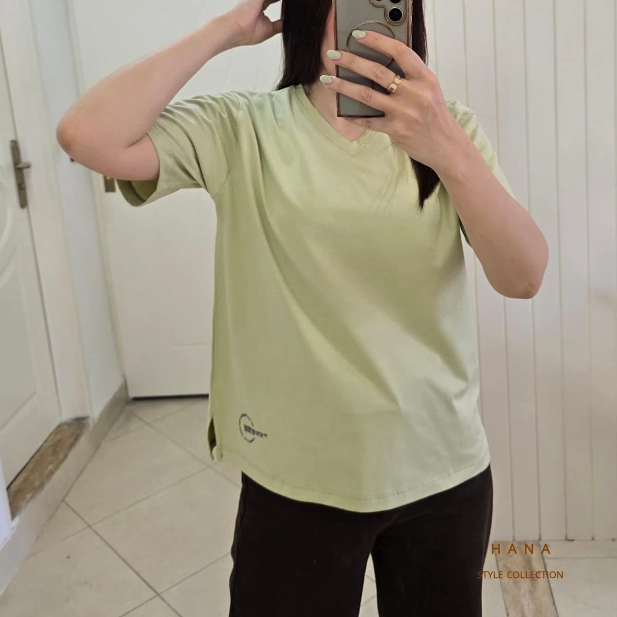تیشرت یقه هفت لونا👕