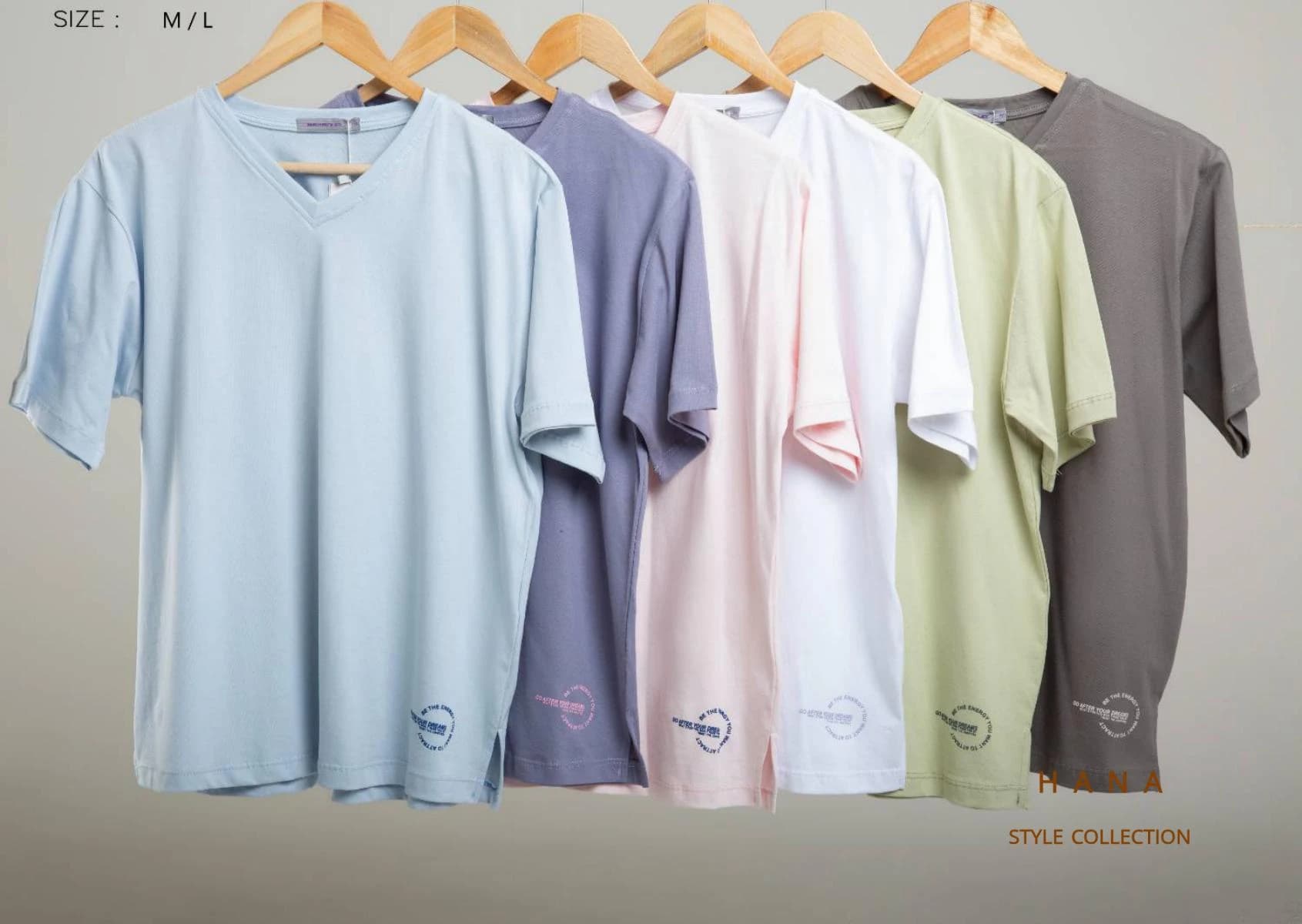 تیشرت یقه هفت لونا👕 — تصویر ۴