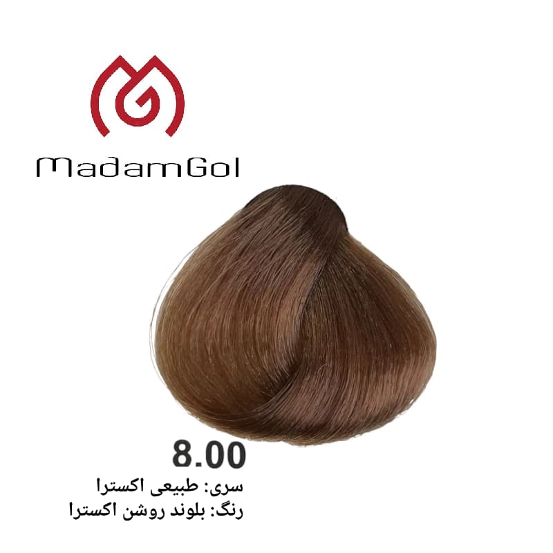 رنگ مو دوماسی سری طبیعی اکسترا شماره 8/00 بلوند روشن اکسترا حجم ۱۲۰ml — تصویر ۳