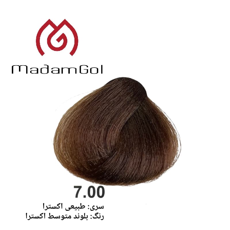 رنگ مو دوماسی سری طبیعی اکسترا شماره 7/00 بلوند متوسط اکسترا حجم ۱۲۰ml — تصویر ۳