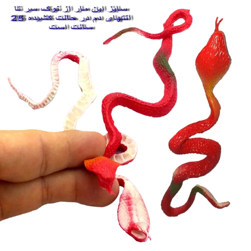 ابزار شوخی دنیای سرگرمی های کمیاب مدل مار کبری بسته دو عددی — تصویر ۲