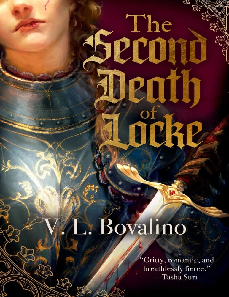 کتاب The Second Death of Locke (مرگ دوم لاک) اثر V. L. Bovalino نسخه انگلیسی PDF