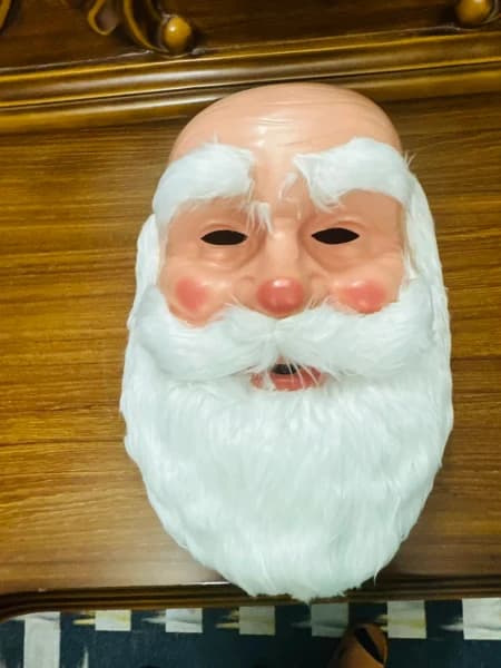 ماسک ایفای نقش مدل بابانوئل برای شادی و سرگرمی — تصویر ۲