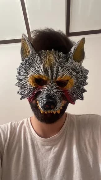 ماسک صورت گرگ wolf — تصویر ۲