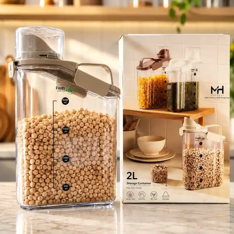 جا حبوبات سایز متوسط برند MANI HOME — تصویر ۳