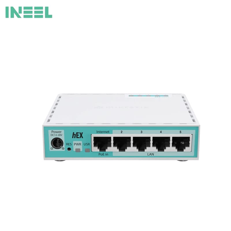 روتر بی‌سیم میکروتیک مدل hEX Refresh (گارانتی 18 ماهه)