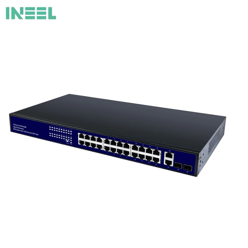 سوئيچ 16 پورت POE اينوورس مدل IN-10016GP-2C Rackmount — تصویر ۳