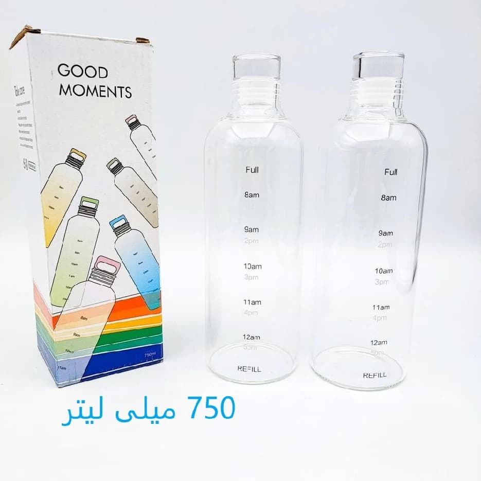 بطری پیرکس مدرج — تصویر ۳