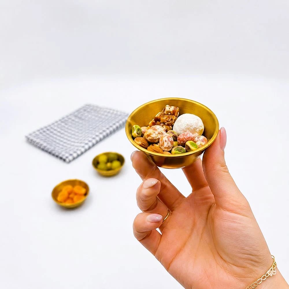 مزه خوری گرد استیل یونیک پلاس — تصویر ۳