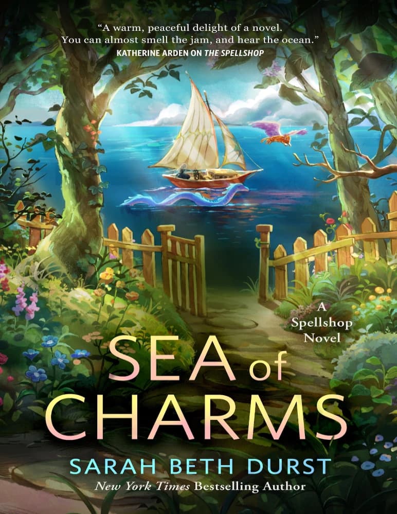 کتاب Sea of Charms (دریای افسون‌ها) اثر Sarah Beth Durst نسخه انگلیسی PDF