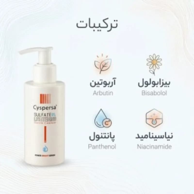 ژل شست و شو صورت روشن کننده سیسپرسا حجم 150 میلی لیتر — تصویر ۸