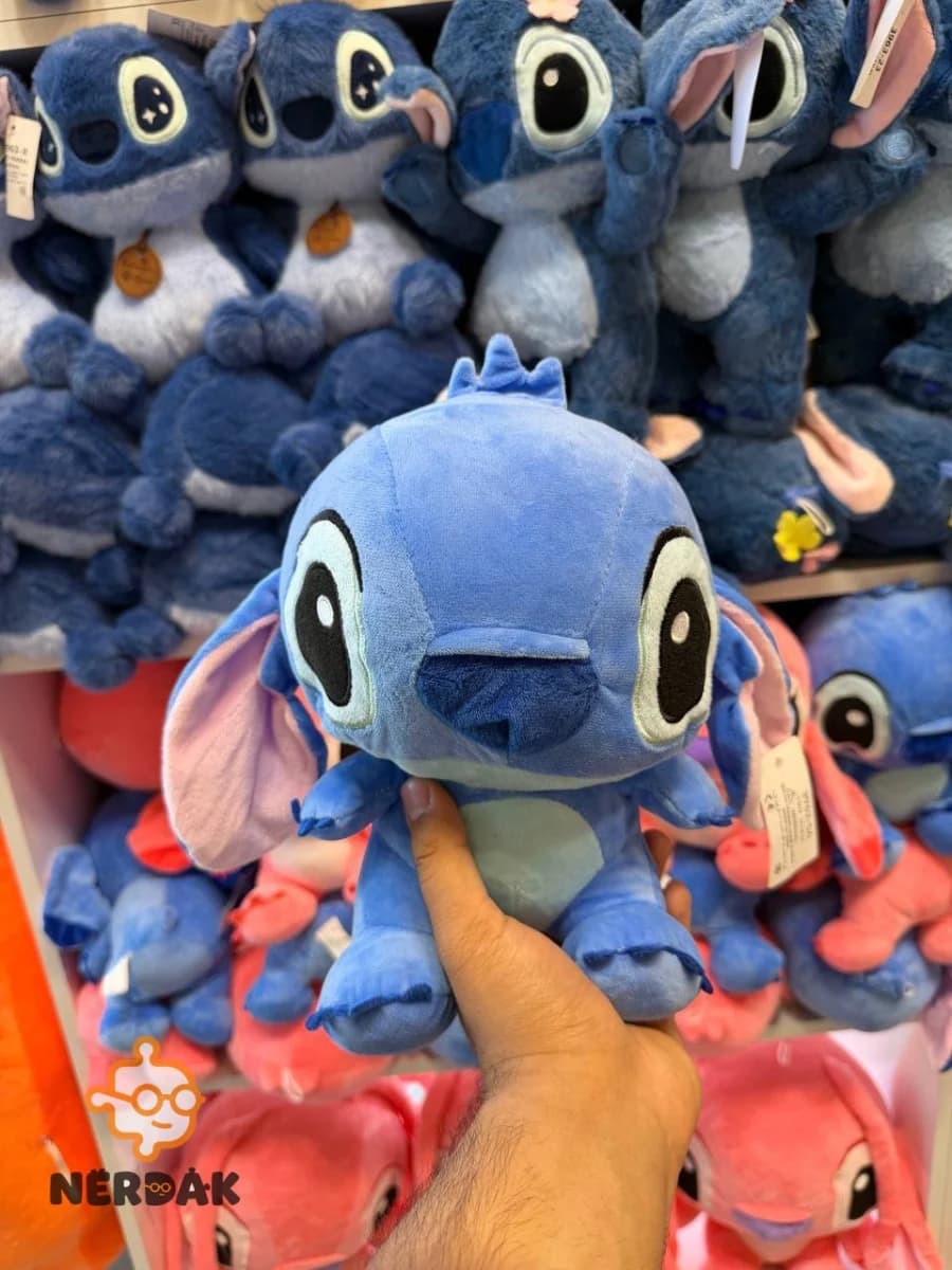 عروسک پولیشی استیچ (Stitch) رنگ آبی روشن کد 18424 — تصویر ۲