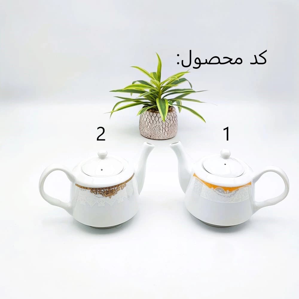 قوری چینی سایز متوسط — تصویر ۲