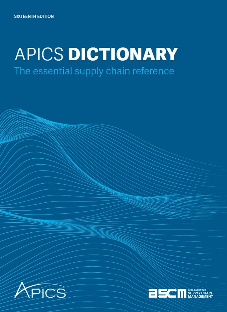 کتاب APICS Dictionary (فرهنگ APICS: مرجع ضروری زنجیره تأمین ) نسخه انگلیسی PDF | پل اچ. پیتمن و جی. برایان اتواتر