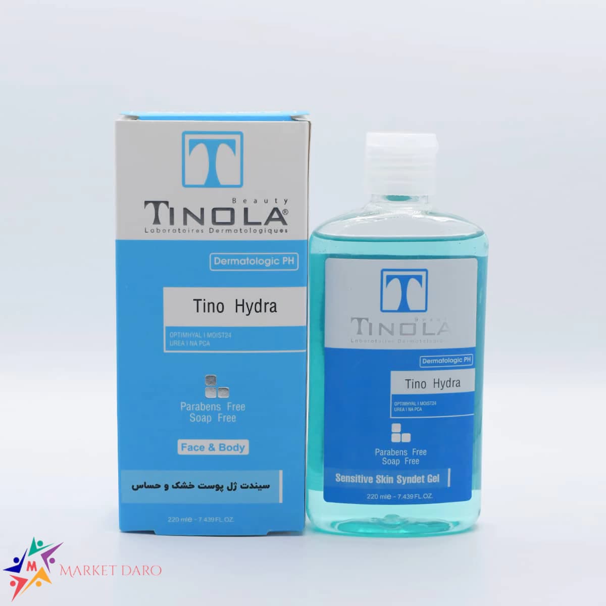 ژل شستشوی پوست خشک و حساس تینولا