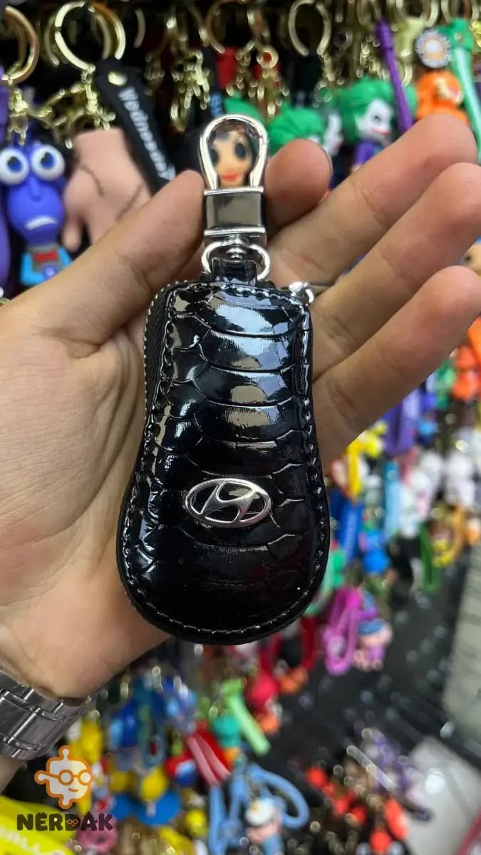 جاسوییچی چرمی فانتزی کد 25442 — تصویر ۲
