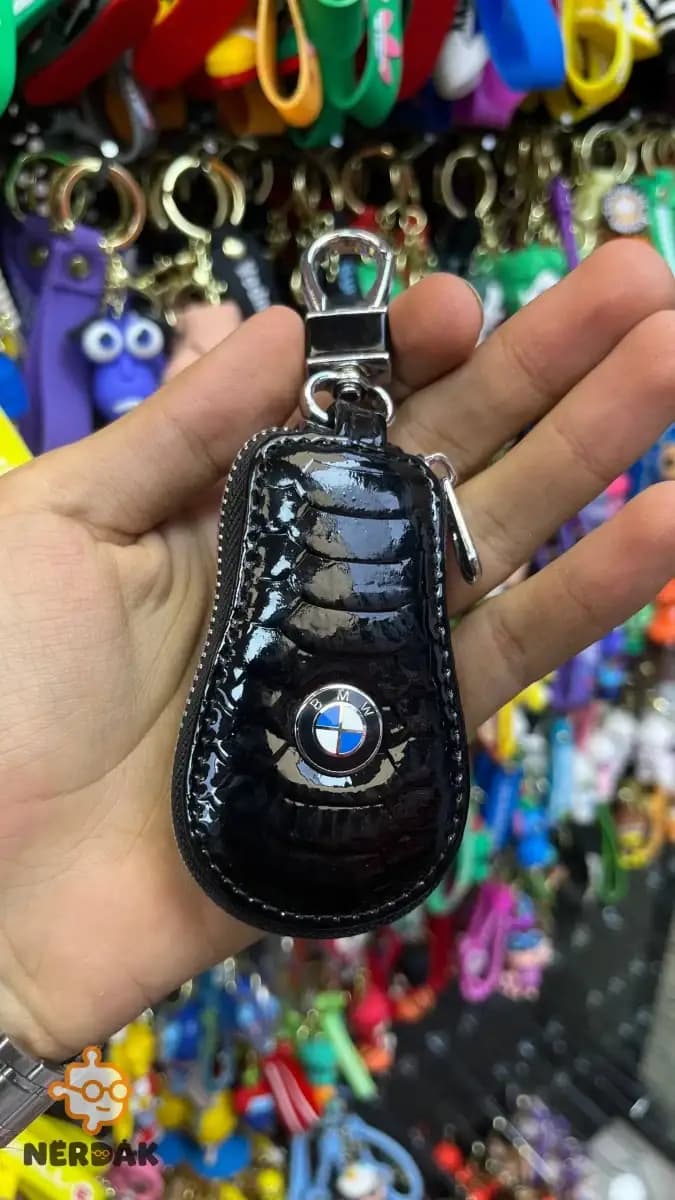 جاسوییچی چرمی فانتزی کد 33621 — تصویر ۲
