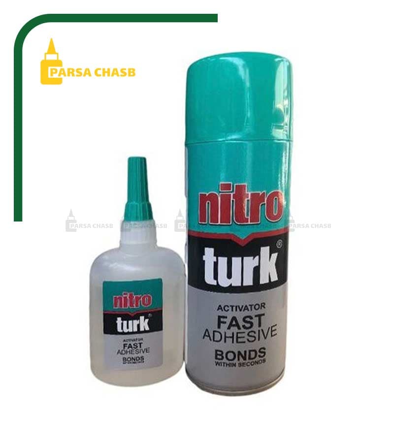 چسب 123 نیترو ترک 400 میل سبز | پخش چسب 123 nitro turk سبز