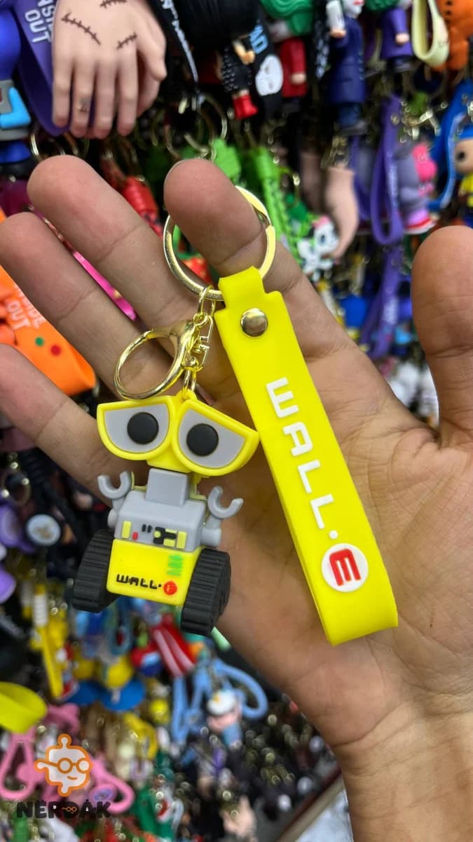 جاسوییچی سیلیکونی ربات وال-ای (WALL-E) رنگ زرد کد 28207 — تصویر ۲