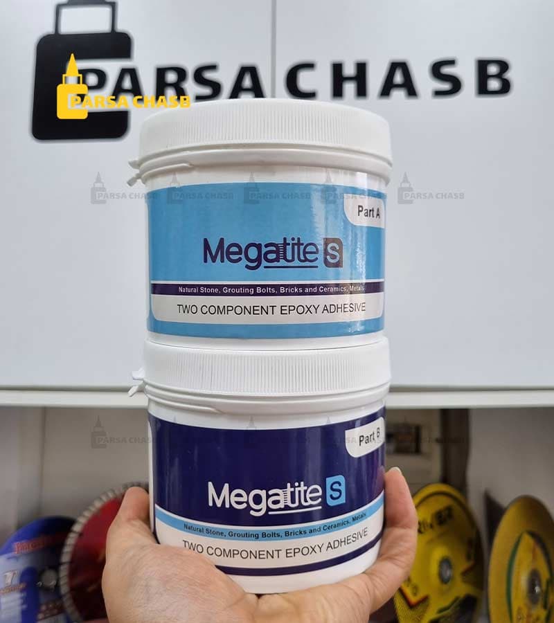 چسب سنگ اپوکسی مگاتایت سری S دو جزئی 2 کیلوگرمی (ساختمانی) | چسبS Megatite | نمایندگی چسب مگاتایت — تصویر ۳