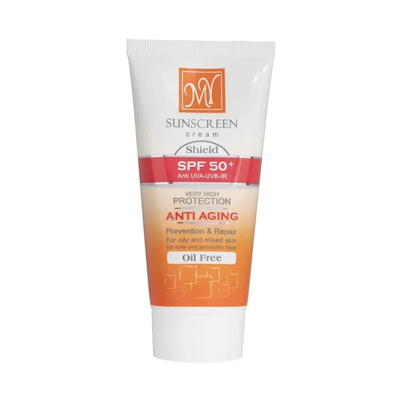 کرم ضد آفتاب بی رنگ مای مناسب پوست خشک SPF50 حجم ۵۰ میل — تصویر ۳
