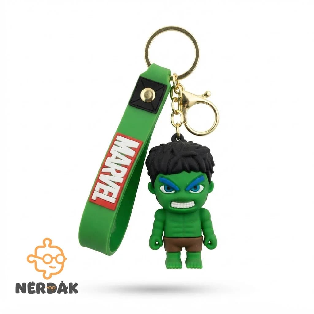 جاسوییچی سیلیکونی هالک (Hulk) مارول (Marvel) رنگ سبز کد 98067
