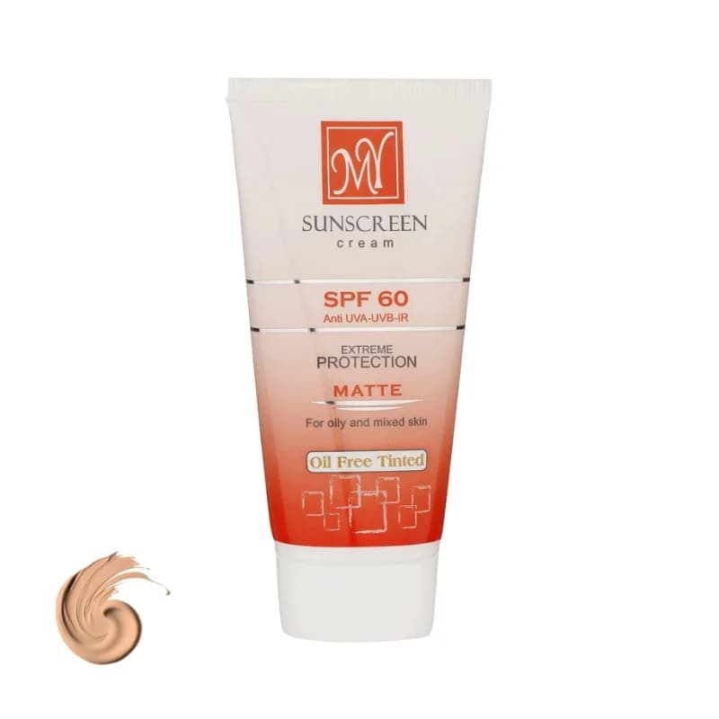 کرم ضد آفتاب رنگی مای مناسب پوست چرب SPF60 حجم ۵۰ میل