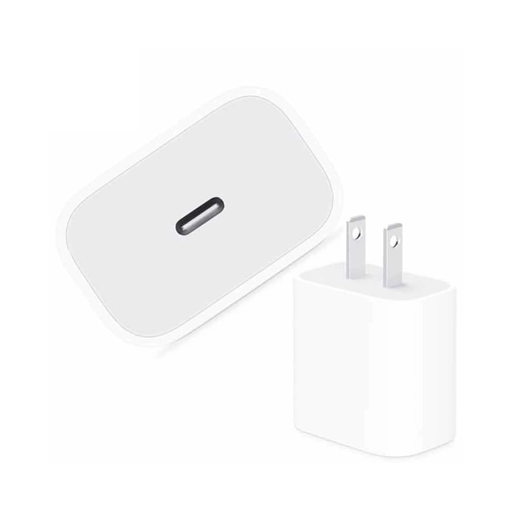 آداپتور 18 وات اپل اورجینال چین | شارژر USB-C فست شارژ PD مناسب آیفون و آیپد — تصویر ۶