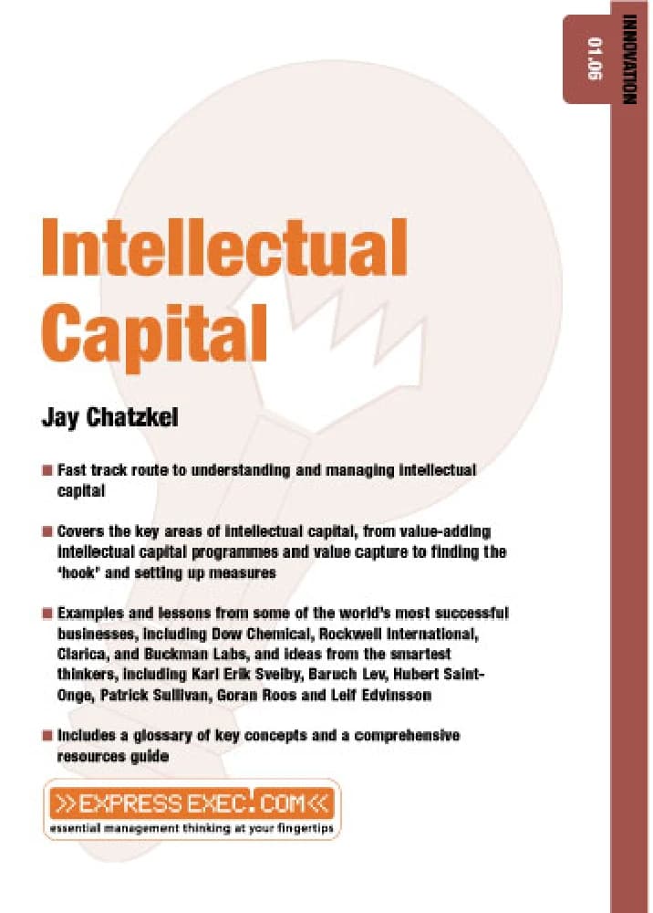 کتاب Intellectual Capital (سرمایه فکری: نوآوری ۰۱/۰۶) نسخه انگلیسی PDF | جی چاتزکل