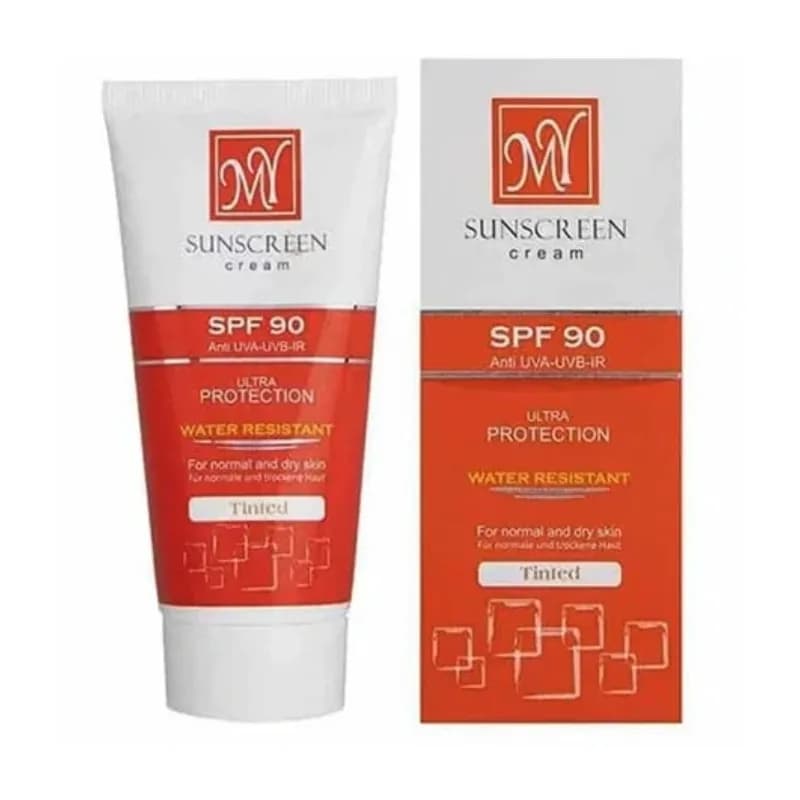 کرم ضد آفتاب رنگی مای مناسب پوست خشک SPF90 حجم ۵۰ میل — تصویر ۴
