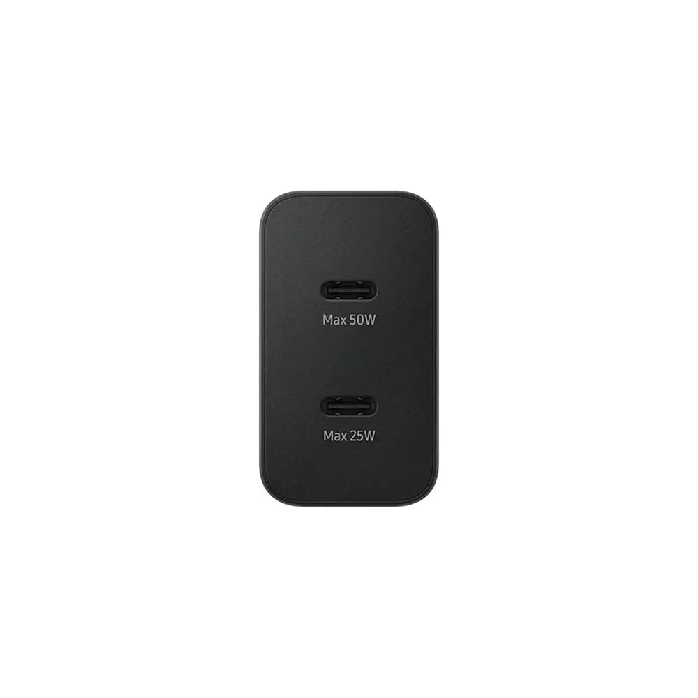 شارژر 50 وات سامسونگ اورجینال شرکتی | دو پورت USB-C همراه کابل 1.8 متری — تصویر ۵