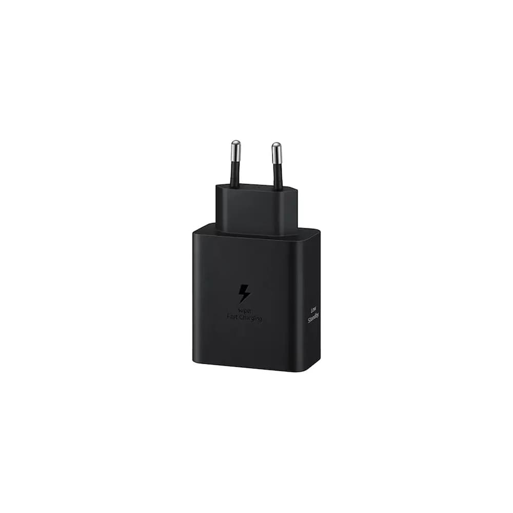 شارژر 50 وات سامسونگ اورجینال شرکتی | دو پورت USB-C همراه کابل 1.8 متری