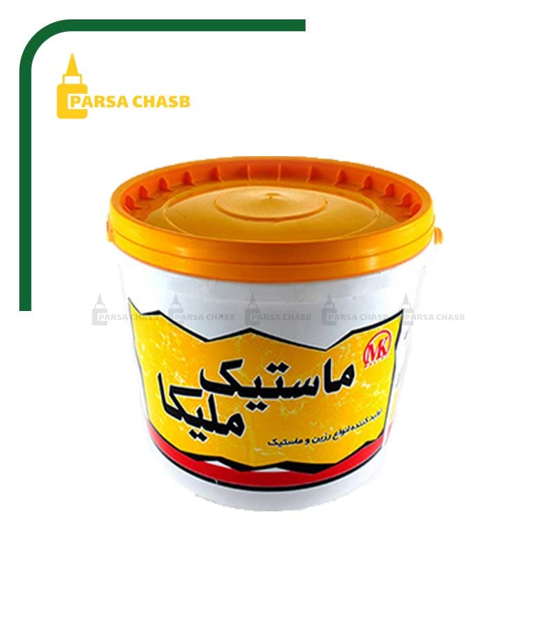 رزین ماستیک سنگ ملیکا کد 260 رنگ کرم قهوه ای تیره
