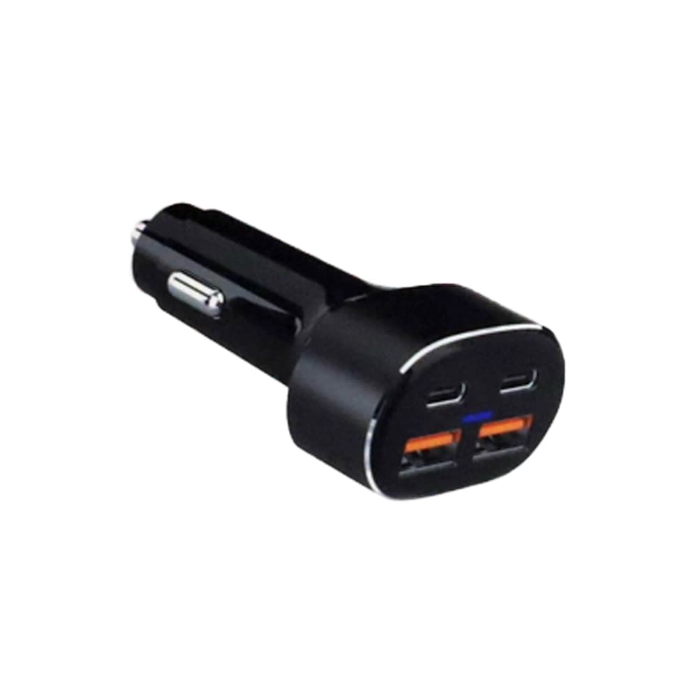 شارژر فندکی 75 وات پارمپ مدل Parmp DCDU-09 | شارژ سریع دو پورت USB A و USB-C — تصویر ۳
