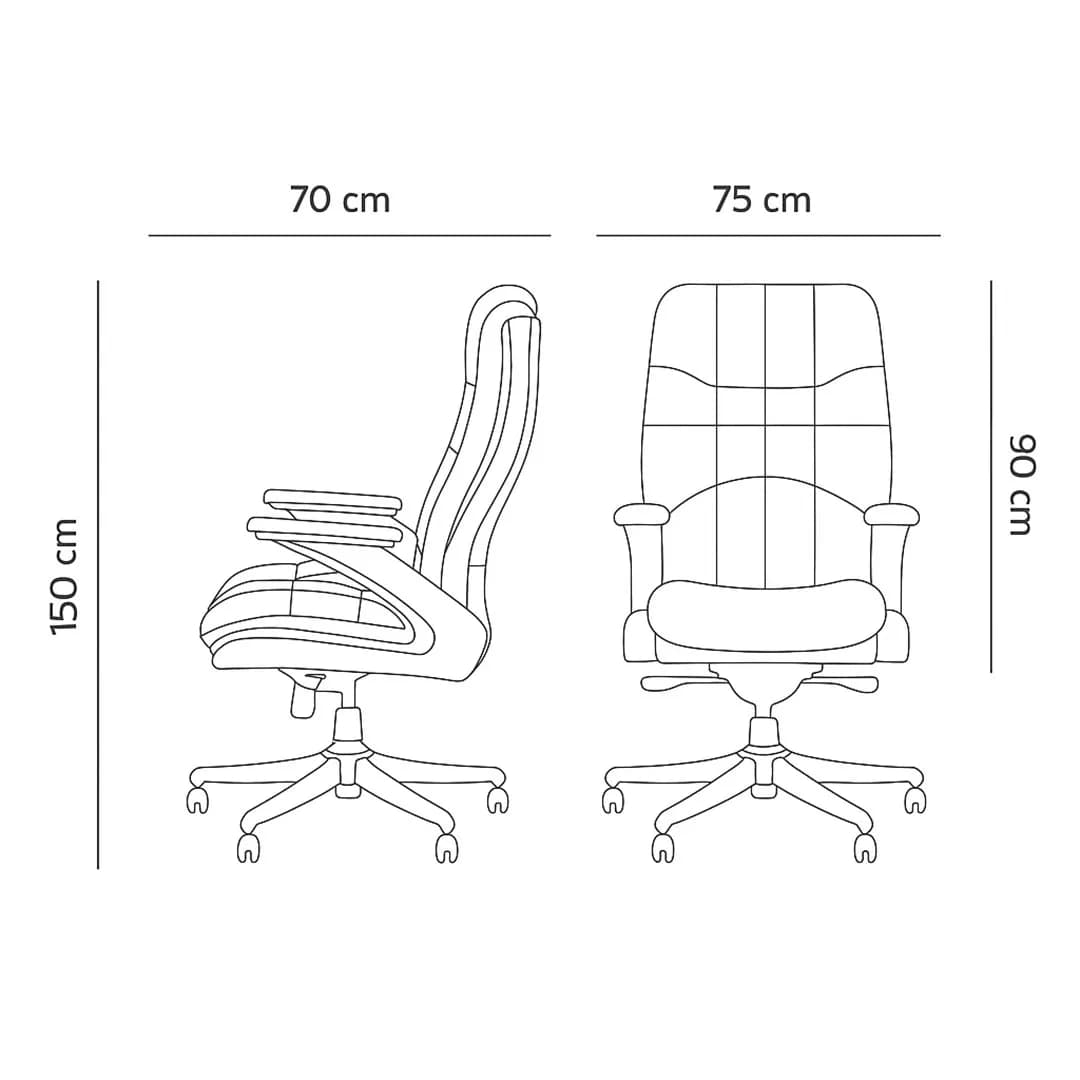صندلی مدیریتی مدل M960 — تصویر ۲