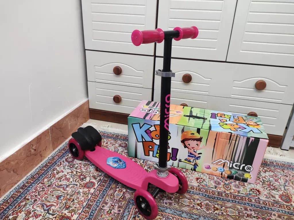 اسکوتر میکرو چهار چرخ مدل S400 کد 2018 — تصویر ۲