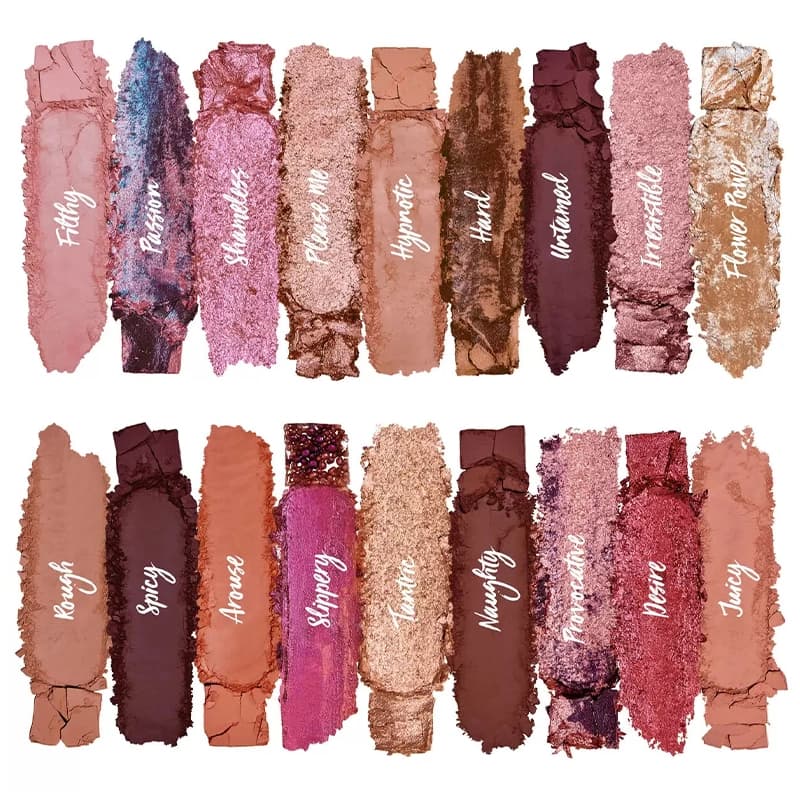 پالت سایه چشم ناتی هدی بیوتی Huda beauty naughty nude — تصویر ۲