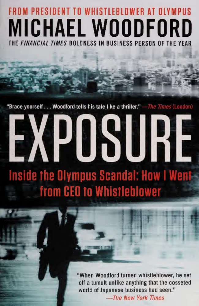 کتاب Exposure: Inside the Olympus Scandal (افشاگری: درون رسوایی المپوس: چگونه از مدیرعامل …) نسخه انگلیسی PDF | مایکل وودفورد