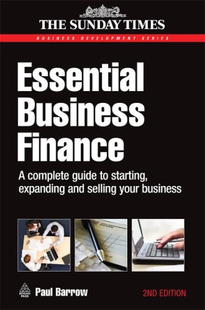 کتاب Essential Business Finance (مالی ضروری کسب‌وکار: راهنمای کامل برای شروع، …) نسخه انگلیسی PDF | پل بارو