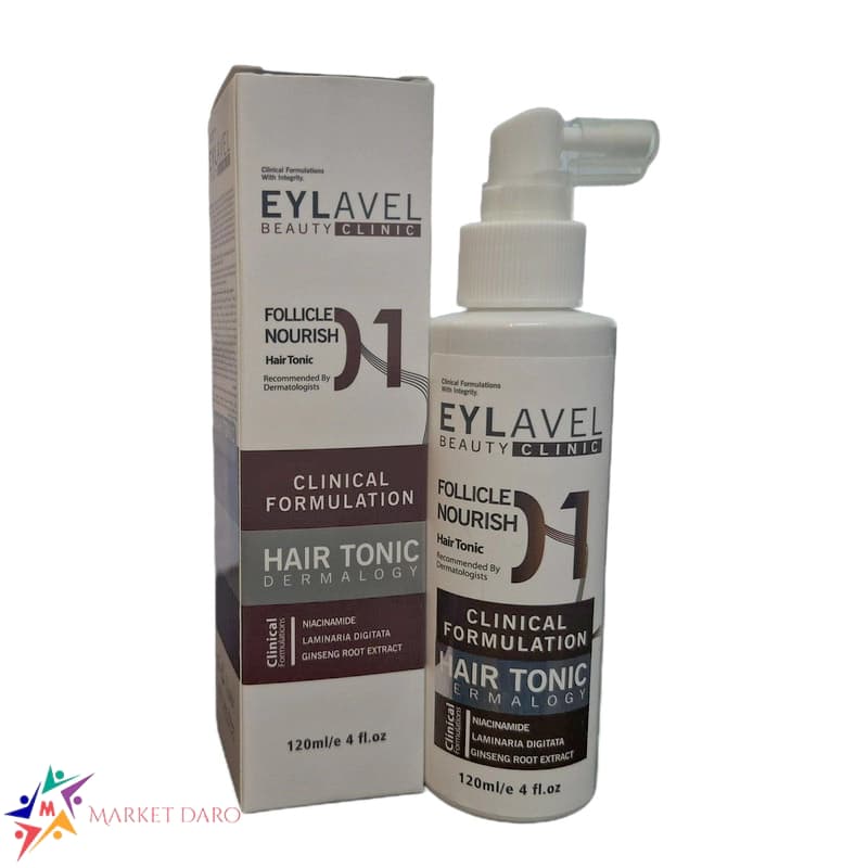 لوسیون تقویت کننده مو ایلاول مدل FOLLICLE NOURISH حجم 120 میلی لیتر