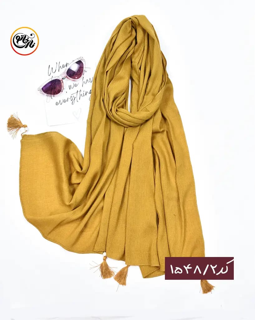 شال پلیسه ریز نخی کد 1548 — تصویر ۲