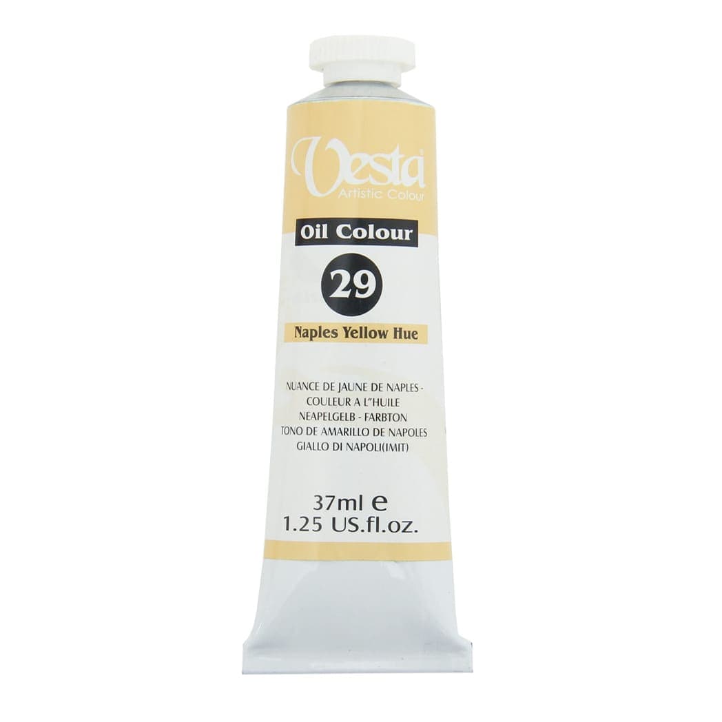رنگ روغن وستا سری 29 – Naples Yellow Hue 37ml