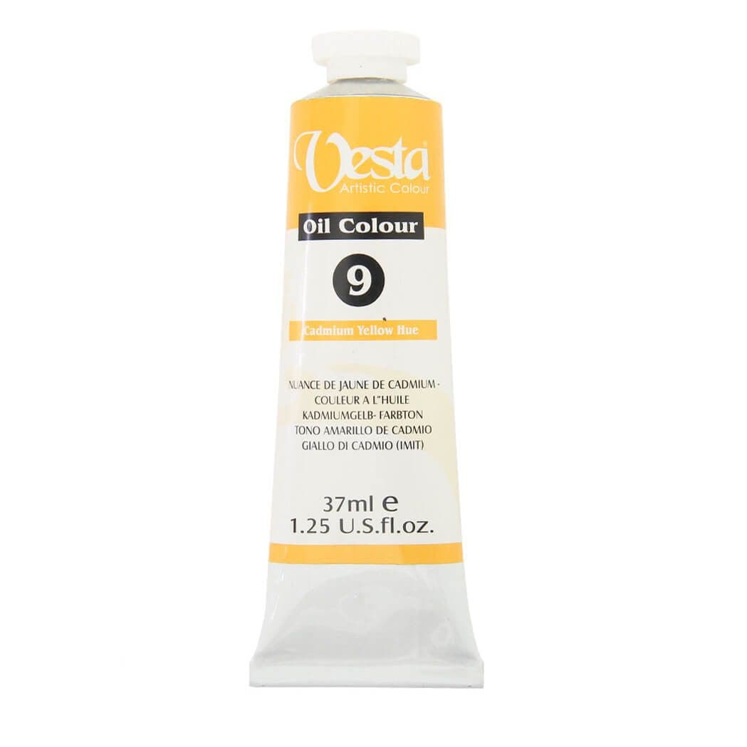رنگ روغن وستا سری 9 – Cadmium Yellow Hue 37 ml