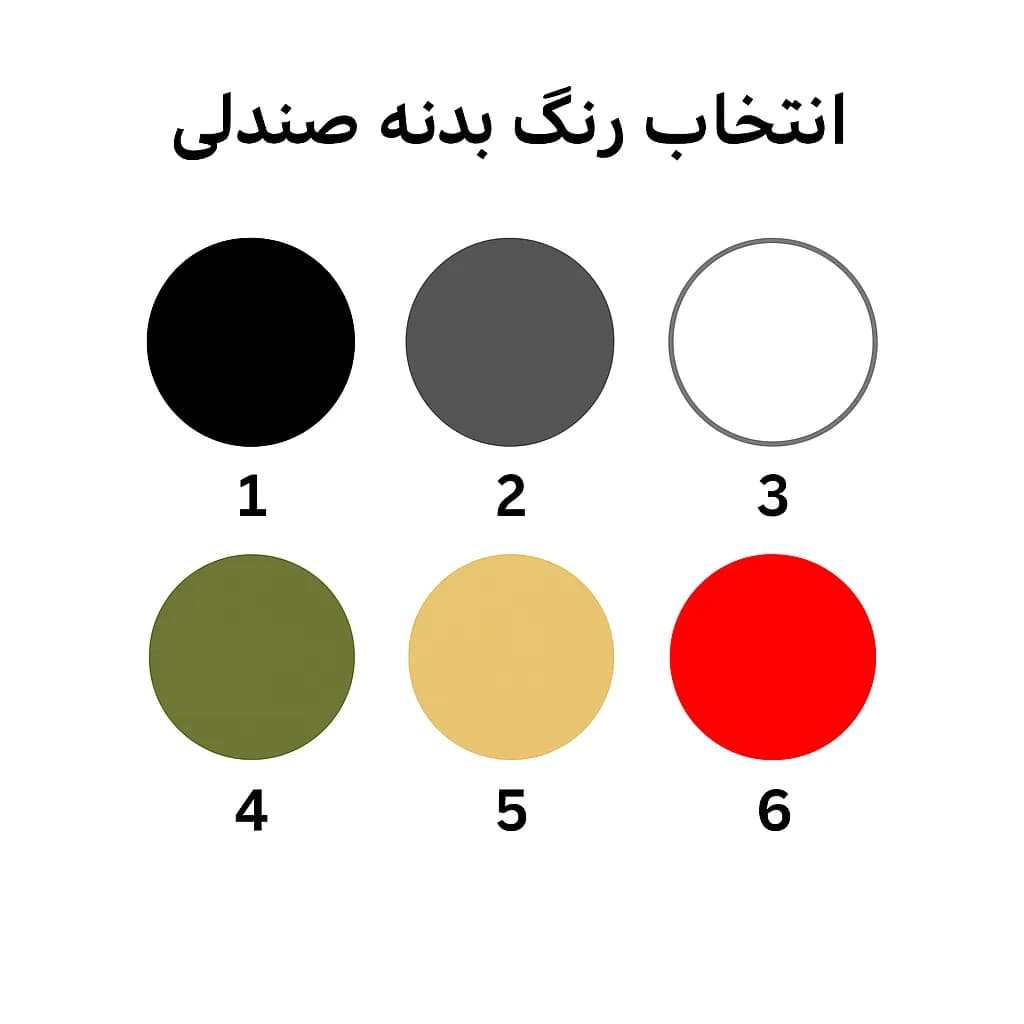 صندلی کافی شاپی مدل اوپال پلیمری — تصویر ۲