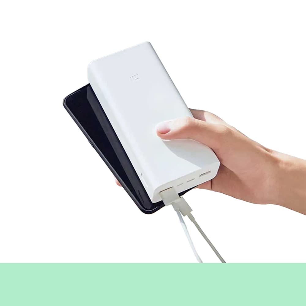 پاوربانک 30000 شیائومی مدل PB3018ZM | شارژ سریع ۱۸ وات با سه خروجی — تصویر ۶