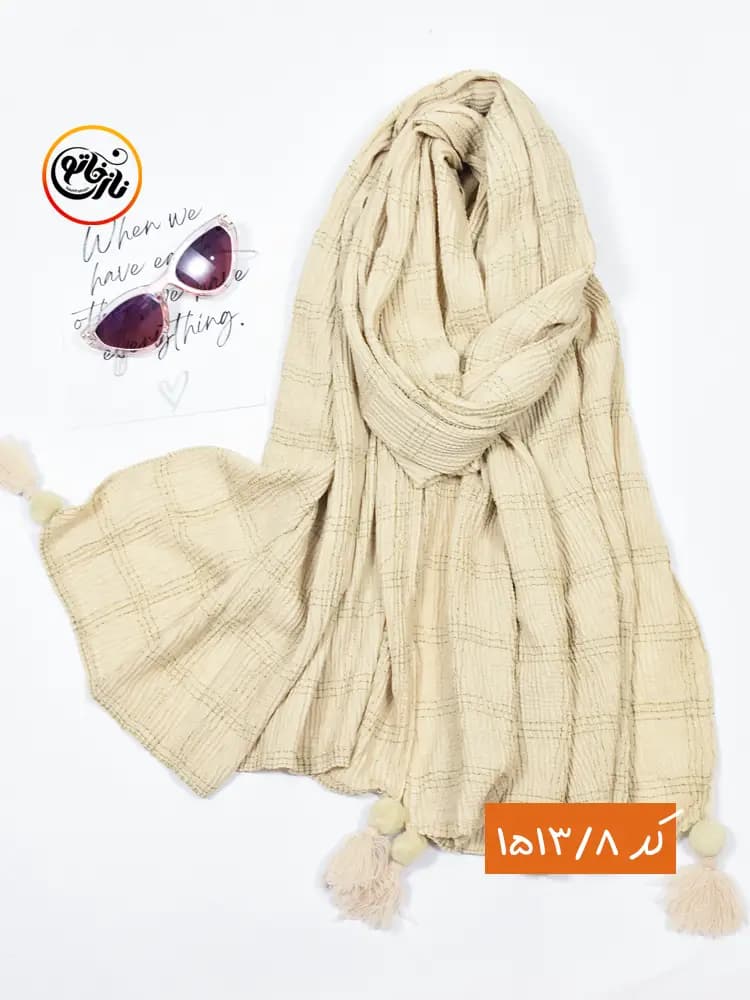 شال پاییزه چهارخونه کد 1513 — تصویر ۸