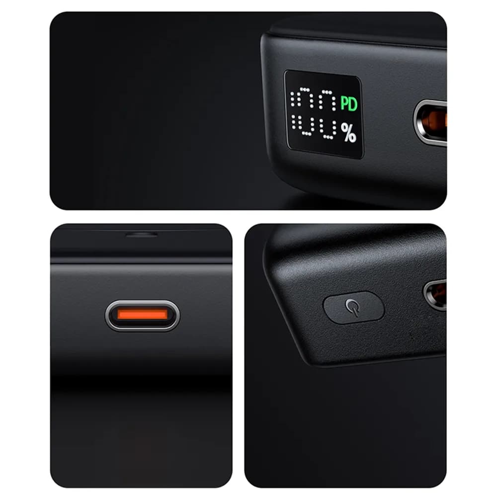 پاوربانک 10000 وایرلس مک دودو | مدل MC-5101 با شارژ سریع 20 وات و نمایشگر LCD — تصویر ۵