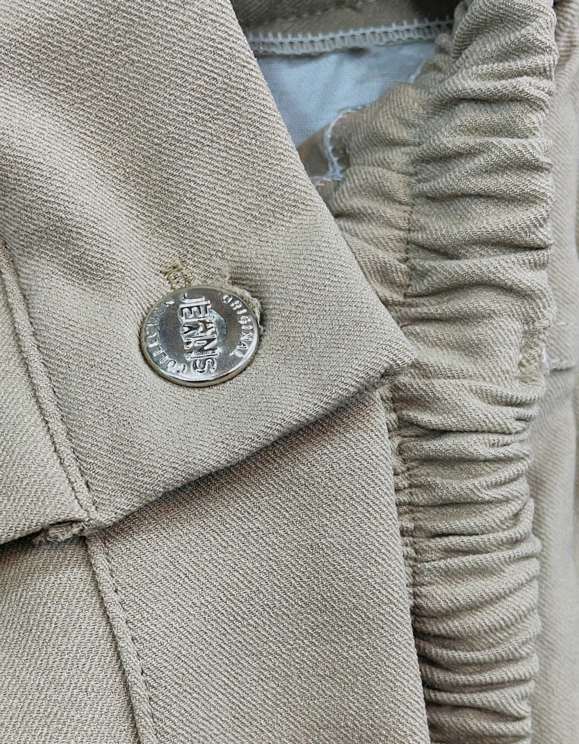 شلوار کتان نیم بگ کد 1307 — تصویر ۵