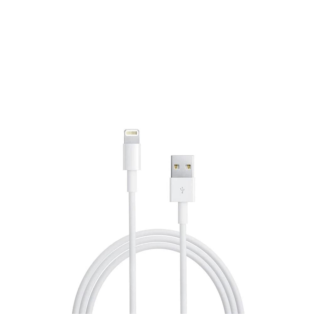 کابل USB به لایتنینگ اپل اورجینال شرکتی | مناسب آیفون و آیپد با طول ۱ متر