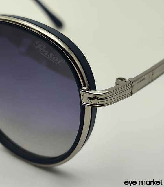 عینک آفتابی فریم گرد برند persol — تصویر ۴